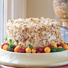 Coconut-Almond Cream Cake