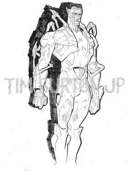 Ilyen lett volna a Tim Burton-féle Superman 06
