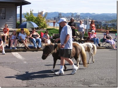 IMG_7561 Miniature Horses in the Rainier Days in the Park Parade on July 14, 2007