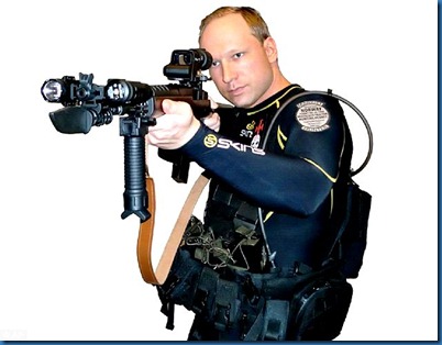 Anders Behring Breivik as assassin
