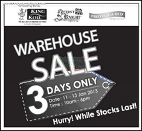 King Koil Warehouse Sale Malaysia 2013 Clearance Branded Shopping Save Money EverydayOnSales