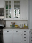 Even the countertops and cabinets had to be filled with pretty props.