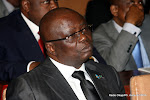 André Kimbuta, Gouverneur de la ville et Député élu de Kinshasa. Assemblée Nationale Kinshasa/RDC, le 16/02/2012. Radio Okapi/Ph. Aimé-NZINGA