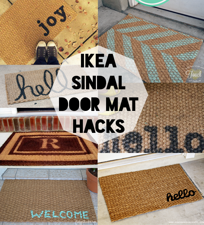 Ikea Sindal Five Dollar Door Mat Hacks