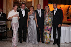 Ana Luisa y Enrique Bruchou; Dolores y Hugo Biolcati; Gloria y Dicky Smith Estada. Gentileza: Express News