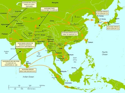 buddhism-spread buddhism-spread