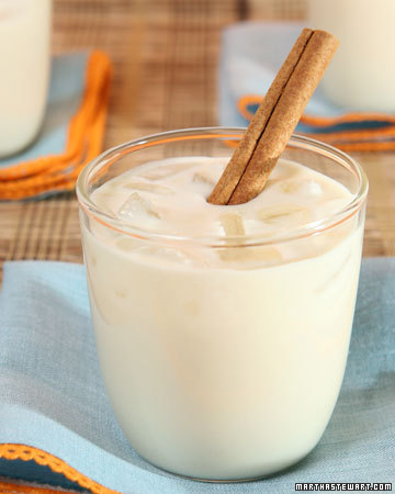 You can watch a video on how to make this tasty Coquito on marthastewart.com.
