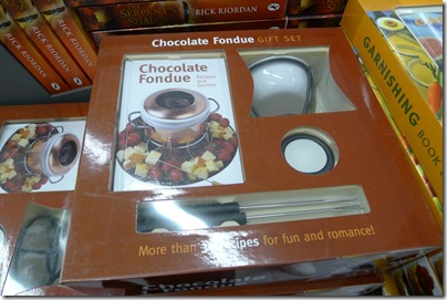 Chocolate fondue gift set