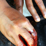 The Dye is Now Applied Through A Stencil - Suva, Fiji