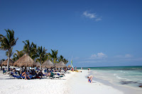 The beach at Dreams