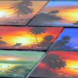 Vibrant Colors of The Souvenir Paintings - Bridgetown, Barbados
