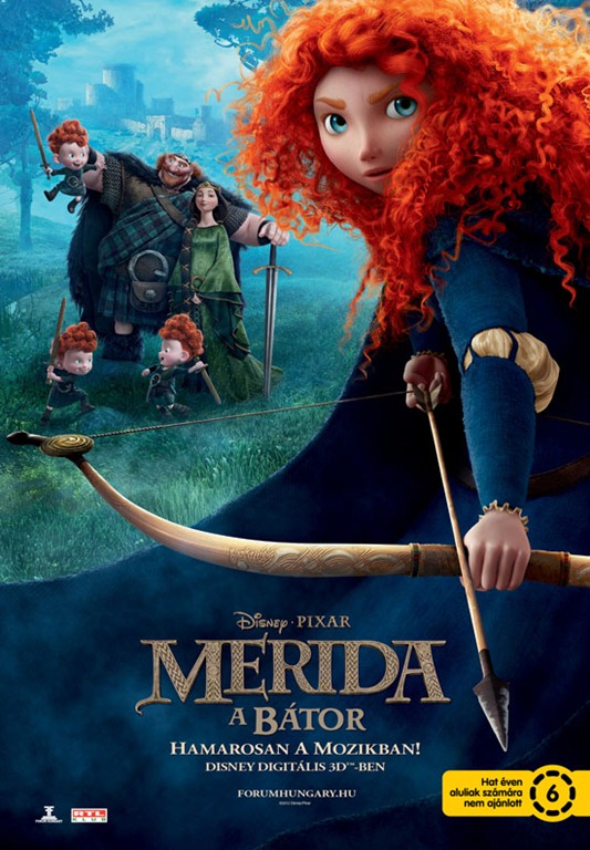 Harmadik Merida, a bátor magyar plakát