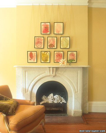 Instead of marking your walls with nails, use picture rails to display your artwork in a variety of ways. Instead of marking your walls with nails, use picture rails to display your artwork in a variety of ways.
