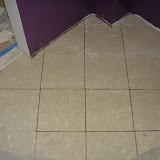 New tiles, ready for grout
