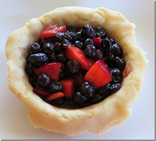 Blueberry Nectarine Mini Pie 2