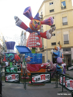 Falla Cadis-Dénia 2012.