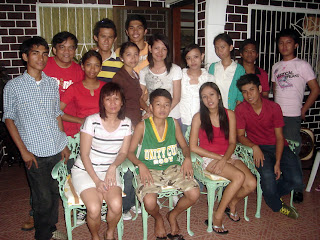 March 21: Lucky McGill Paltep with mother, youngest brother and eldest sister