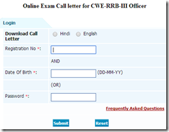 IBPS RRB Call Letter IBPS RRB Call Letter