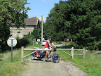 Nare zigzagjes in de Voie Verte