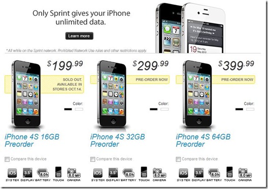 sprint iphone