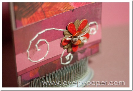 Thanksgiving card closeup