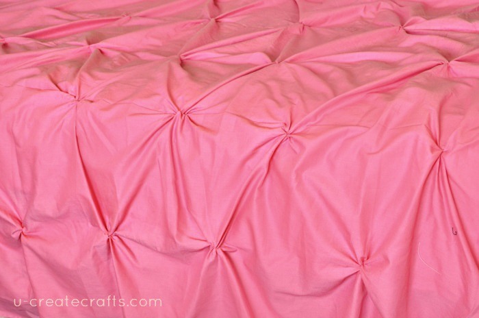 girls pintuck duvet tutorial