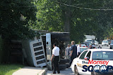 Overturned Truck On Paiken Drive In Spring Valley (Moshe Lichtenstein) - IMG_4435.JPG