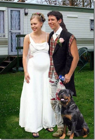 Redneck Wedding Photo
