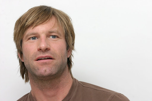 Actor Aaron Eckhart talks