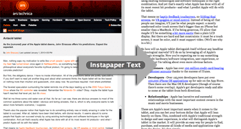 reader mode on android