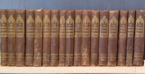 c0 Clarence's Shelf - Classical Library, Harper’s Stereotype Edition, 1839