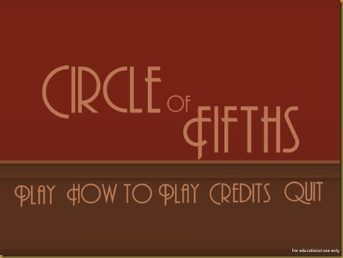 Circle of Fifthsタイトル Circle of Fifthsタイトル