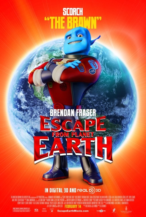 Hét Escape from Planet Earth karakterplakát 02