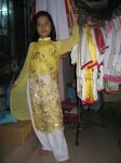 Áo dài truyền thống cho bé Áo dài truyền thống cho bé