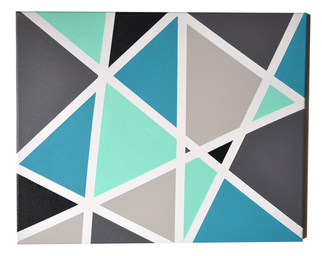 Painting Perfect Lines on Canvas Painting Perfect Lines on Canvas