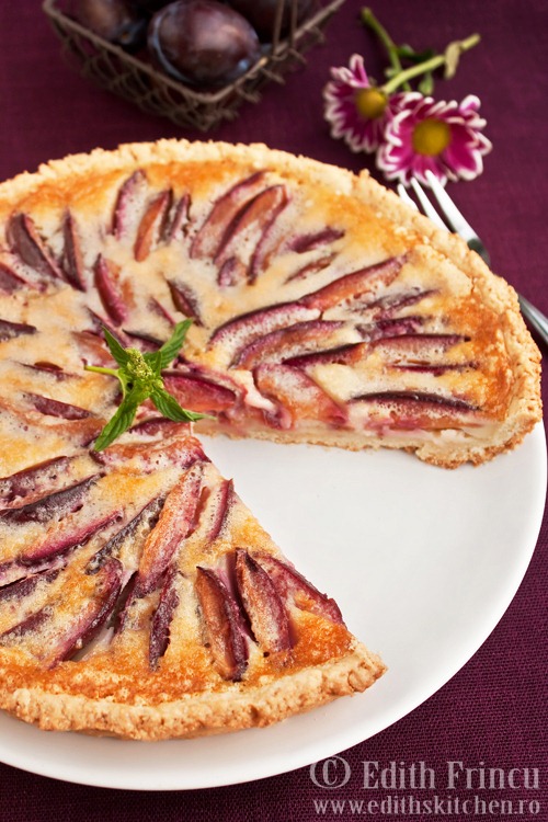 tarta cu prune 1