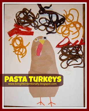 Pasta Turkeys