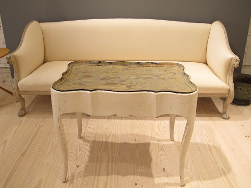 This tea table has long been coveted by many Martha Stewart employees.