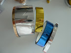 I became a bit obsessed with these foil tapes from Tape Jungle.