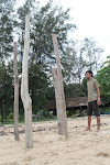 Pantai Nibung di Pulau Bunyu
