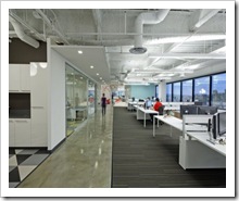 Elegant Style Interior Design at Dreamhost Office