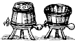 Alchemical And Distilling Apparatus From John French The Art Of Distillation 1651 Fig17