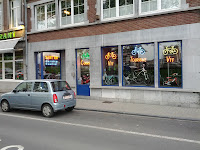 Bicycle shop in Namur Photo Bicycle shop in Namur Photo