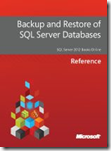 Backup and Restore of SQL Server Databases