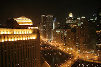 City view from our hotel room