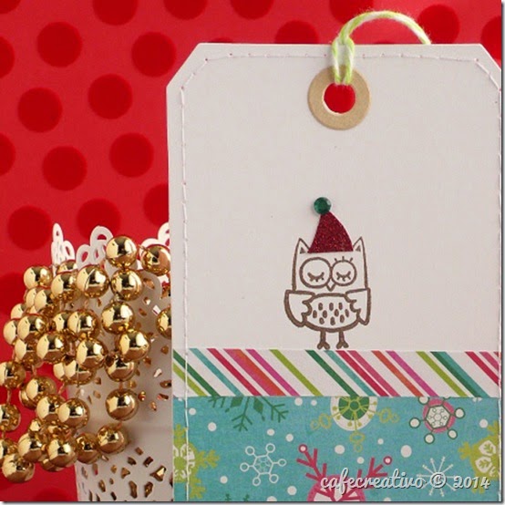 cafecreativo - Christmas owl tag - Natale - gufo (2)