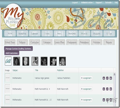 MWPD curriculum page MWPD curriculum page