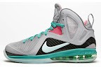 nike lebron 9 ps elite grey candy pink 9 01 official LeBron 9 P.S. Elite Miami Vice Official Images & Release Date