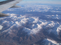 Flying in over The Remarkables