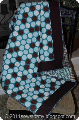  baby quilt back